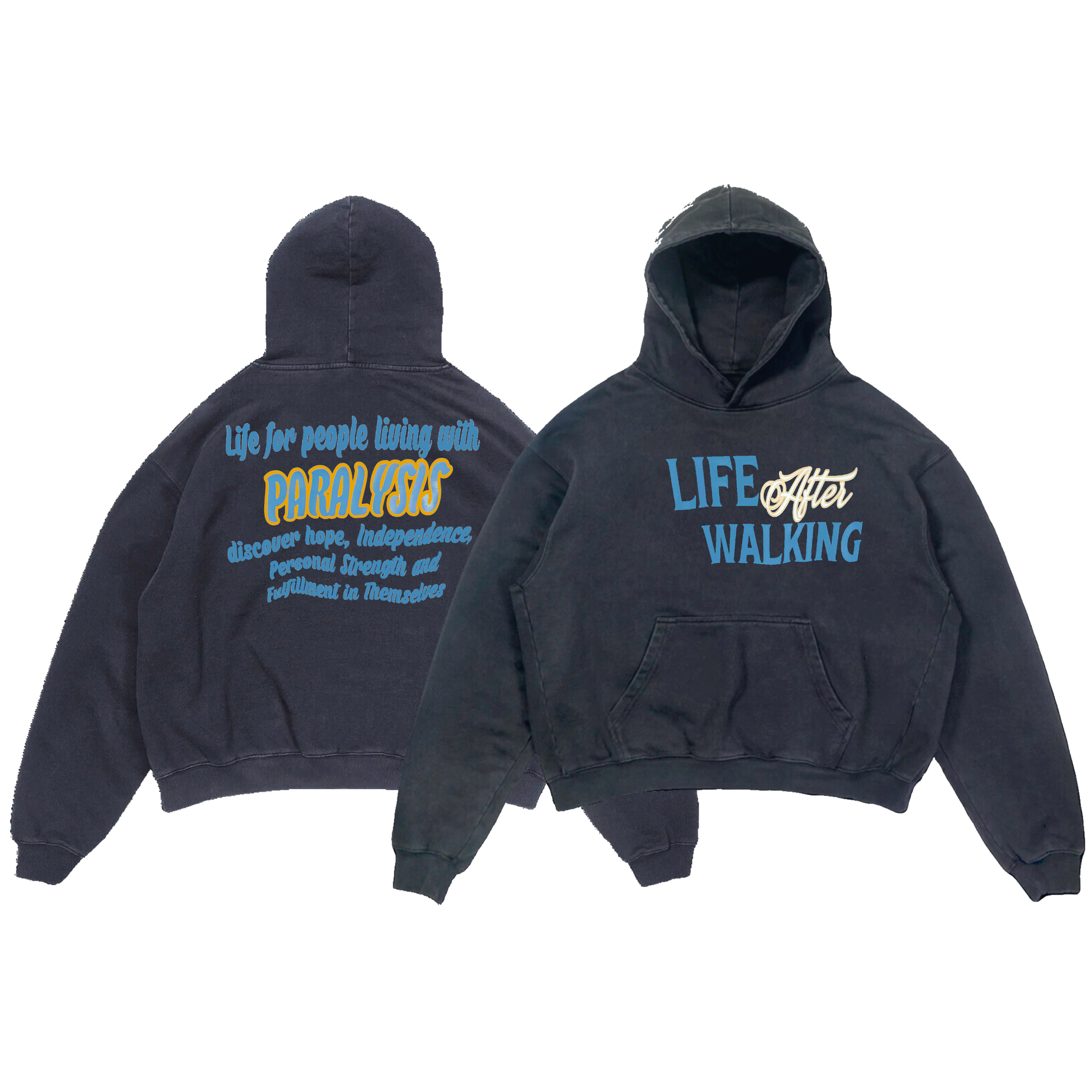 LIFE AFTER WALKING HOODIES